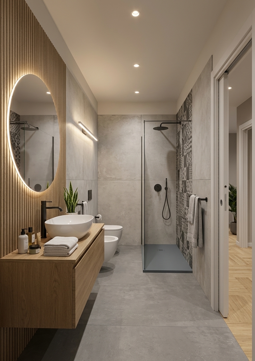 Bagno 01 Nuovo Bilocale Milano San Siro
