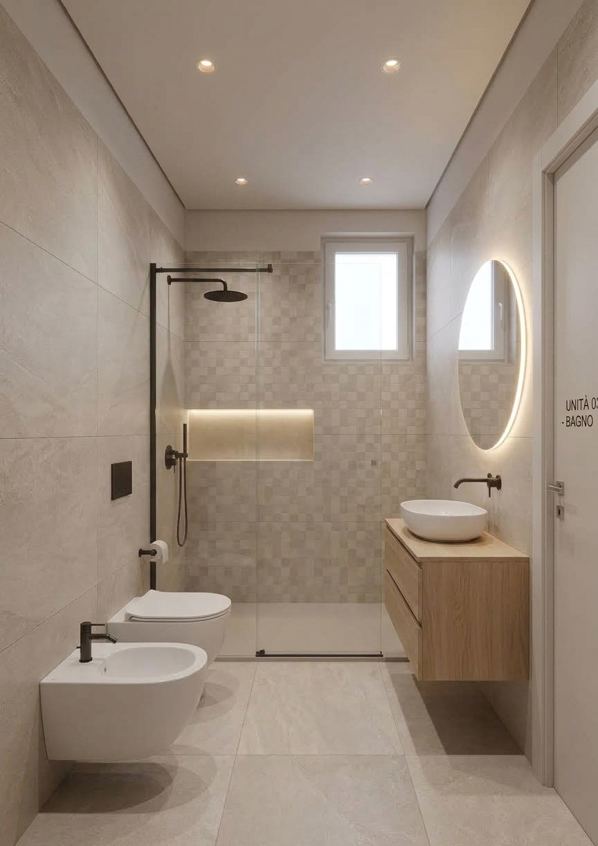 Bagno 03 Nuovo Bilocale Milano San Siro