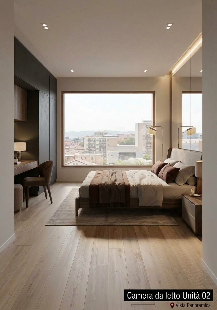 Camera da letto 02 Nuovo Bilocale Milano San Siro